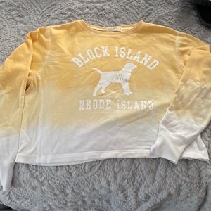 SOLD Block Island ombré sweater